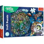 Trefl - Puzzle Trefliks in Space - 100 piese