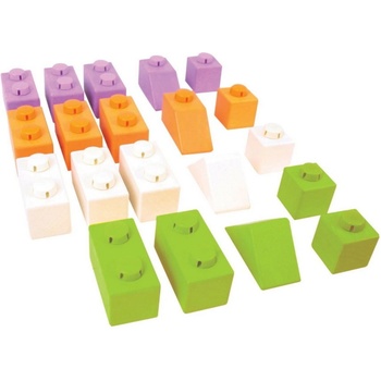 Bigjigs Dřevěné Spojkostky základní sada A