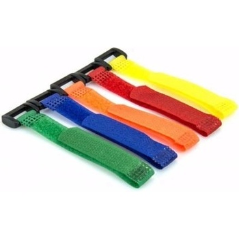 DEDRA 11RM12152 sťahovacie pásky na suchý zips 12x150mm 10ks