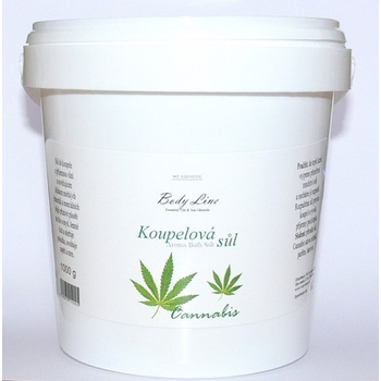 Cannabis WZ cosmetic koupelová sůl Salt 1 kg