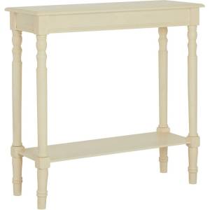 Premier Housewares Конзолна маса от масивен бор в цвят слонова кост 30x80 cm Heritage - Premier Housewares (2405113)