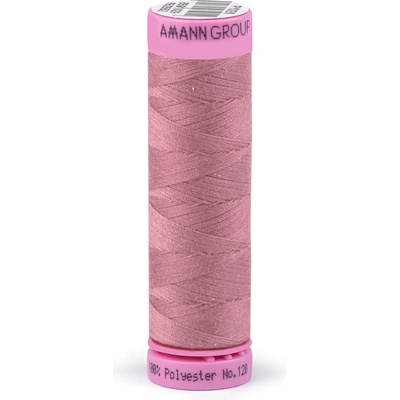 Polyesterové nitě návin 100 m Aspo Amann Varianta: 0284 Misty Rose, Balení: 5 ks