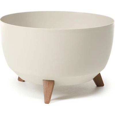 LAMELA Květináč ROMA47 cm, krém