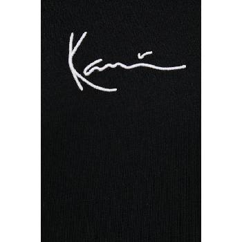 Karl Kani Памучна тениска Karl Kani в черно с апликация (KKMQ12001BLK)