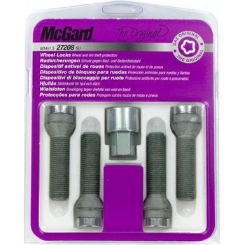 McGard Bezpečnostní šrouby M14 x 1,5 (kuželové sedlo) - 27208