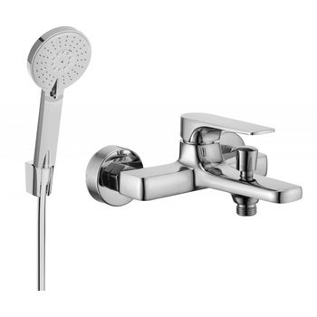 Mexen Lynx R40 батерия за вана с душ комплект, хром - 74593R40-00 (74593R40-00)