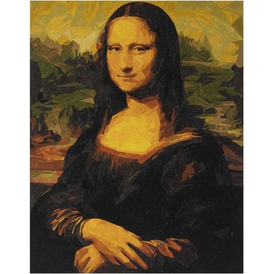 Grafix Комплект за рисуване по номера Grafix - Mona Lisa