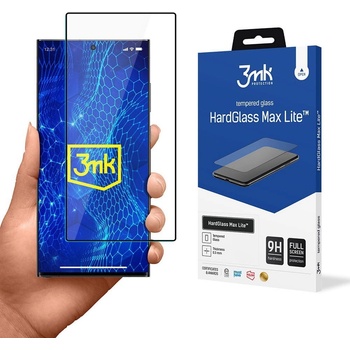 3mk Protection Защитно фолио 3mk HardGlass Max Lite за Samsung Galaxy S24 Ultra (HardGlass Max Lite Black) (HardGlass Max Lite Black)