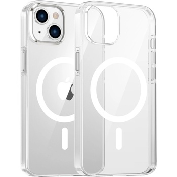 DVICED Magsafe iPhone 15 clear case - White (DV511002)