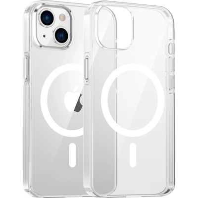 DVICED Magsafe iPhone 15 clear case - White (DV511002)