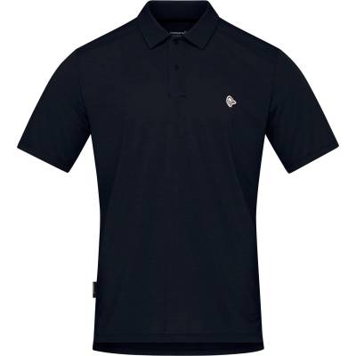 Norrøna Мъжка поло тениска Norrøna Femund EqualiserUll Polo Shirt Merino shirt - Caviar Black (216-8318-0113)