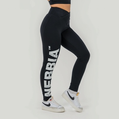 Nebbia Fitness legíny s vysokým pásom GLUTE CHECK 613 lack