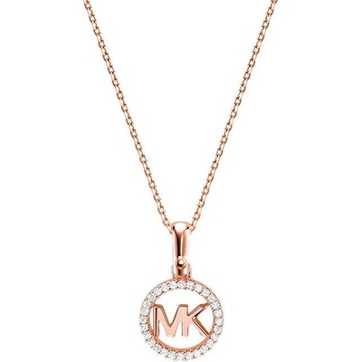 Michael Kors Strieborný náhrdelník s trblietavým príveskom MKC1108AN791