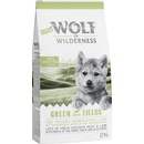 Wolf of Wilderness Junior Green Fields jehněčí 2 x 12 kg