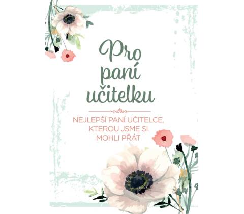 Přání pro učitelku