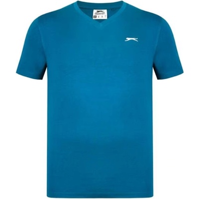 Slazenger tričko výstřih do V modrá