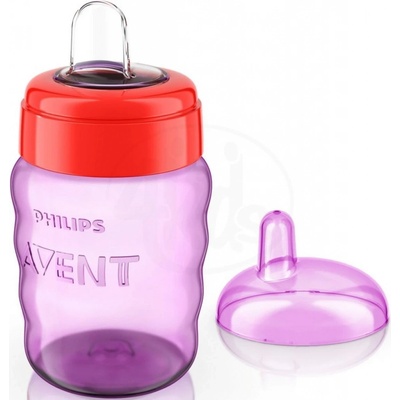 Phillips Avent Hrnček pre prvé dúšky Classic 260 ml fialový