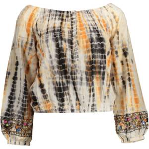 Desigual Дамска блуза Desigual, Цвят Бежов (22SWBW10_BEIGE_7011)