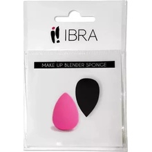 Ibra Makeup Mini hubky na make-up Black + pink 2 ks