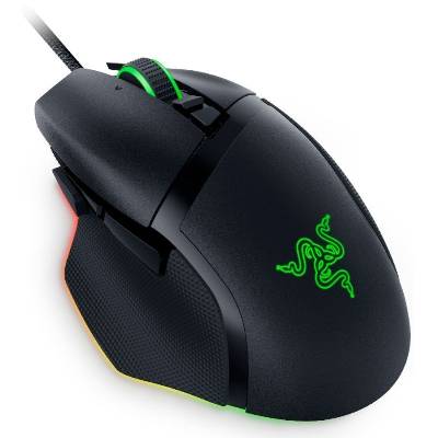 Basilisk V3 35K Gaming Mouse, Black, Focus Pro 35K Optical Sensor Gen-2, Optical Mouse Switches Gen-3, Razer Speedflex Cable, 4-Way Razer HyperScroll Tilt Wheel, 35K DPI (RZ01-05230100-R3M1)
