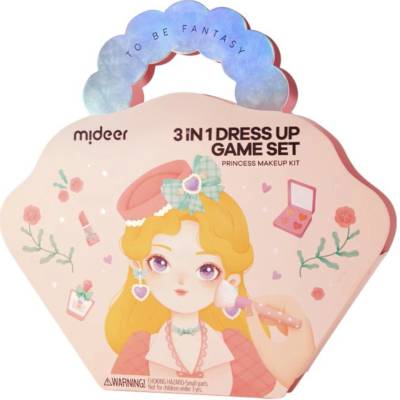 Mideer kreativní sada 3v1 Princezna líčení a zdobení