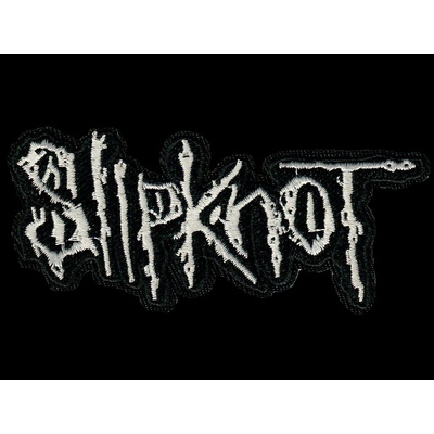 Nášivka SLIPKNOT vyšívaná zažehlovací