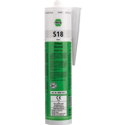 ARECAL S18 silikonový tmel neutrální, bílý, 310 ml