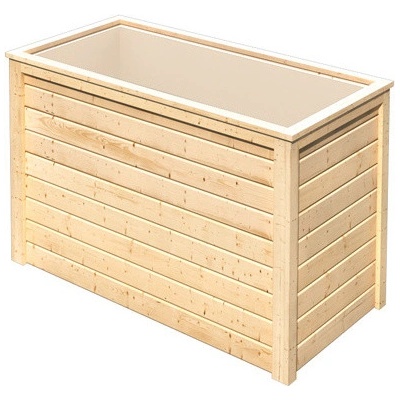 KARIBU HOLZTECHNIK vyvýšený záhon KARIBU HOCHBEET 191 64561 natur