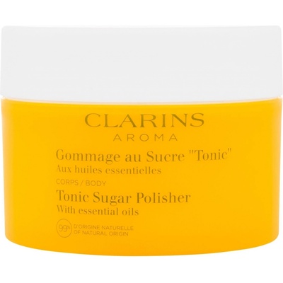Clarins Tonic Sugar Polisher rozjasňující peeling s revitalizačním účinkem 250 g