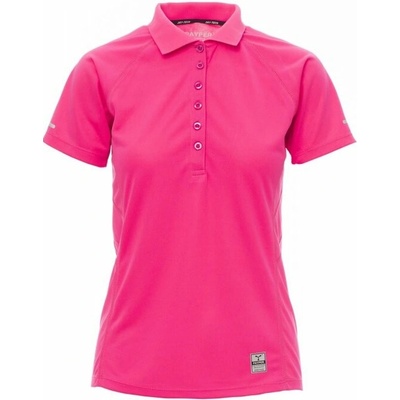 Payper TRAINING LADY Polokošeľa dámska Fluorescent fuchsia