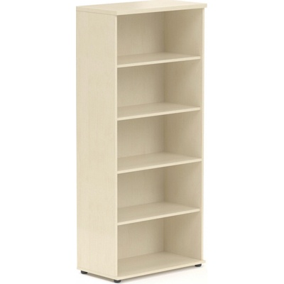Nábytek Designový cz S580 12 - Kancelářský regál Komfort, 80x38,5x183,5 cm, bez dveří , javor – Zboží Mobilmania