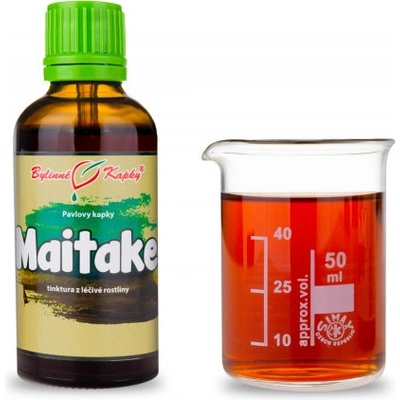 Bylinné kapky Maitake trsnatec kapky tinktura 50 ml