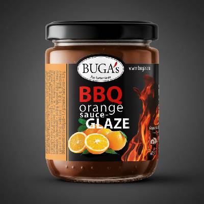 Bugas BBQ omáčka glaze s pomerančem 190 g
