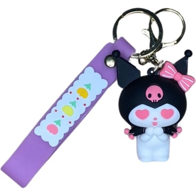 Přívěsek na klíče Sanrio Kuromi Flower Vol.4 – Hledejceny.cz