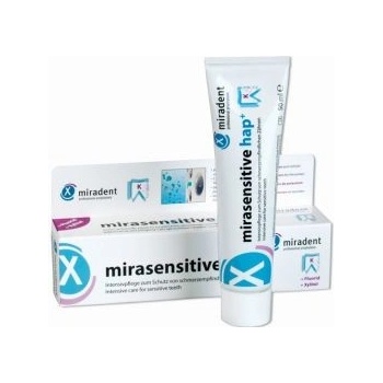 Miradent zubná pasta pre precitlivené zuby Mirasensitive hap + 50 ml