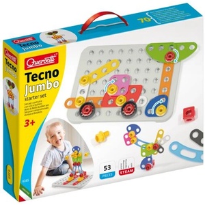 Quercetti Tecno Jumbo Starter Set - конструктивен комплект - 53 бр (QUE_06165)