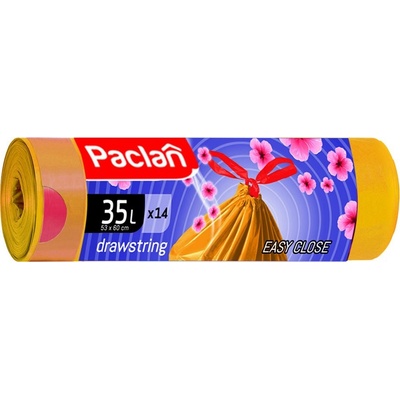 Paclan Aroma stahovací 35 l 15µm 14ks žluté