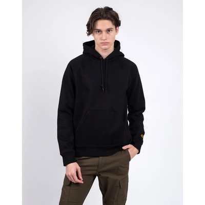 Carhartt WIP Hooded Chase Sweat Black/Gold