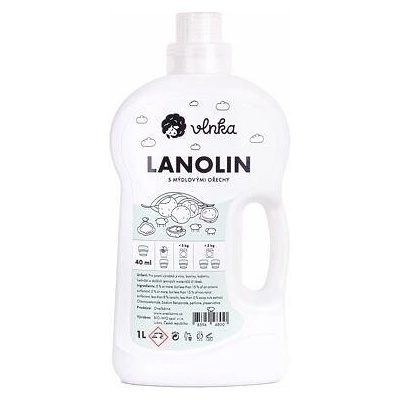 Vlnka Lanolin s mýdlovými ořechy 1 l – Zboží Dáma