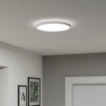 EGLO 901446 -LED Плафон за баня ROVITO 13, 9W/230V Ø 30 см IP44 бял (EG901446)