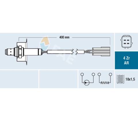 Lambda sonda FAE 75613