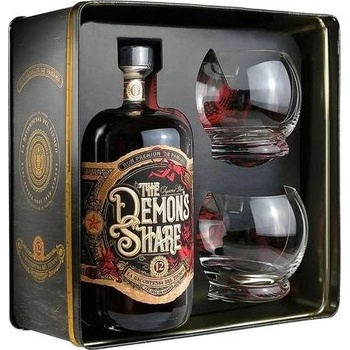 The Demon's Share 12y 41% 0,7 l (dárkové balení 2 sklenice)