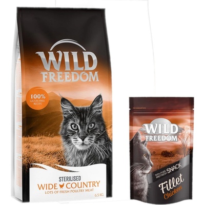 Wild Freedom Adult Wide Country Sterilised hydinové 6,5 kg