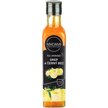 Madami Ovoce Na Limonádu Grep a Černý bez 250 ml