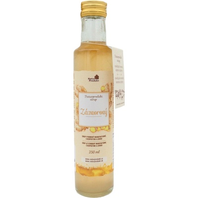 Naturprodukt Domácí sirup Zázvorový 250 ml