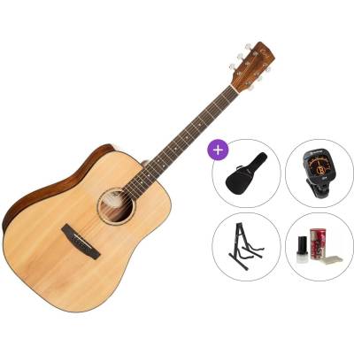 Cort EARTH 60 Premium SET Natural Gloss Акустична китара