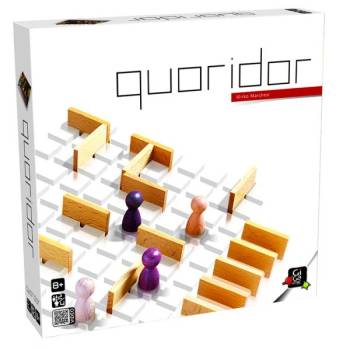 Gigamic Quoridor Classic стратегическа настолна игра за 2 играчи (GIG10113)