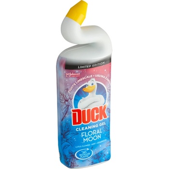 Duck Floral Moon Cleaning Gel čisticí tekutý gel na WC mísu 750 ml