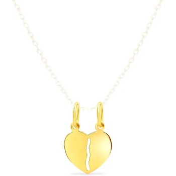 Image 1 of SAVICKI Висулка със сърце savicki: позлатено сребро