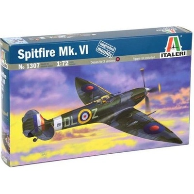 Italeri Model Kit letadlo 1307 SPITFIRE Mk.VI 1:72